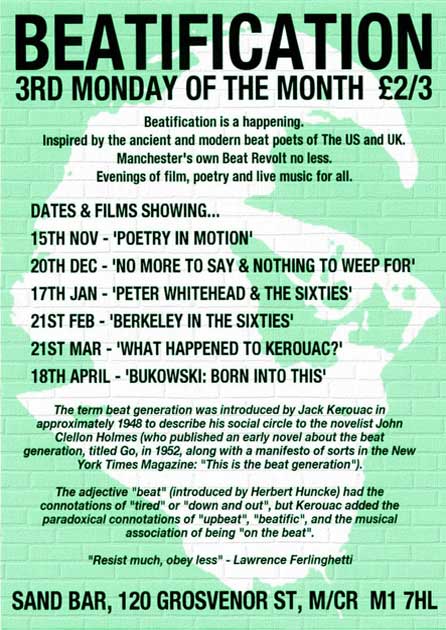 Beatification Poetry Night