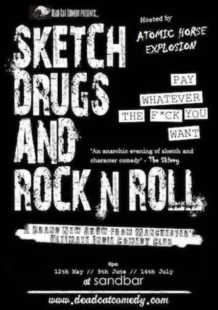 Dead Cat Comedy Club Sketch Drugs and Rock N Roll