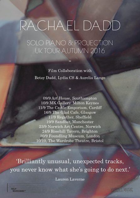 Rachel Dadd UK Tour