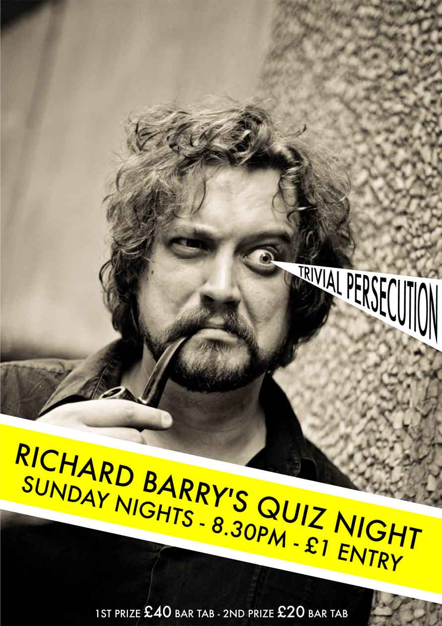 Richard Barry Trivial Persecution Quiz
