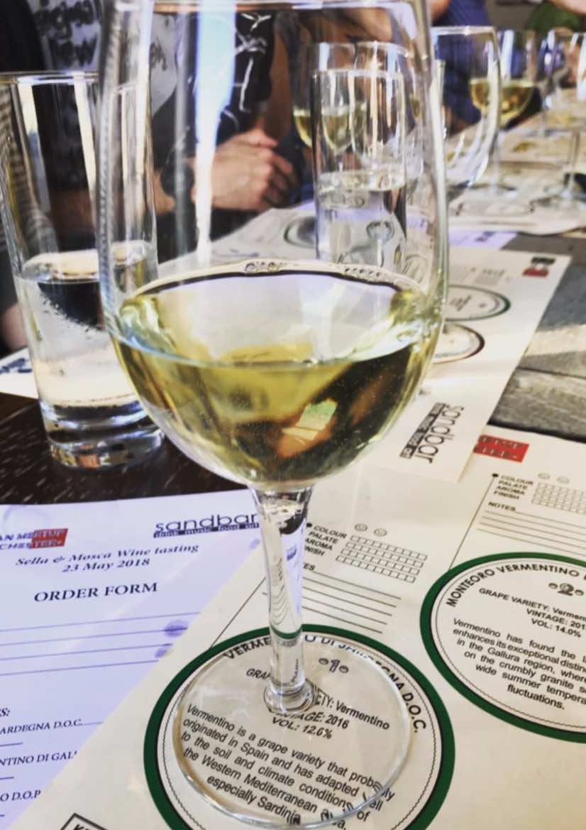 Sella & Mosca Wine Tasting